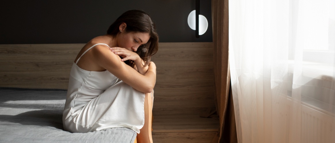 Sesión de terapia para depresión en línea